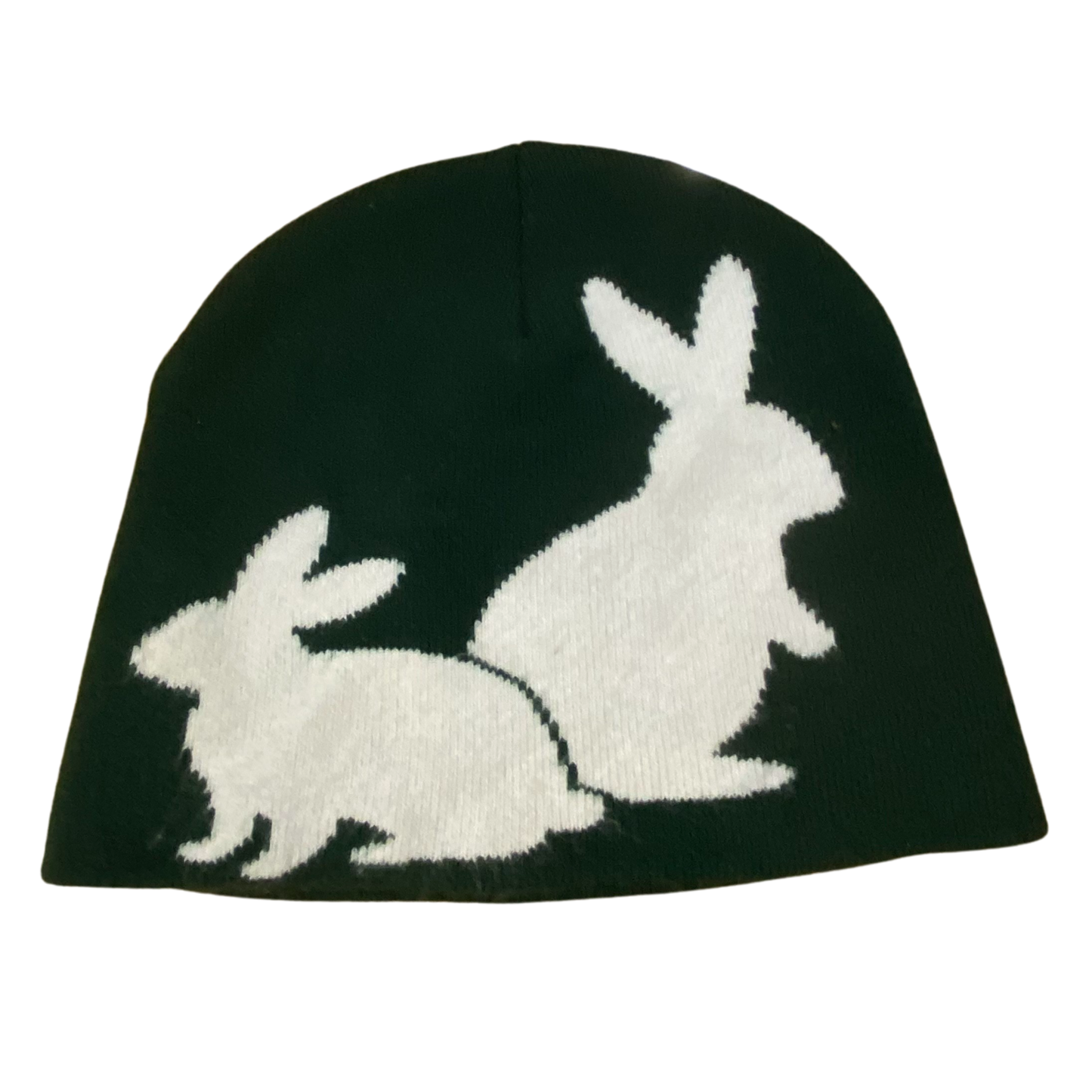 Bunny Boy Beanie - Forest Green