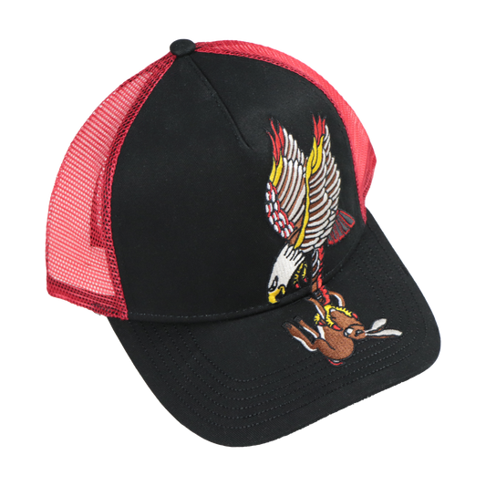 Freedom Hat - Black / Red